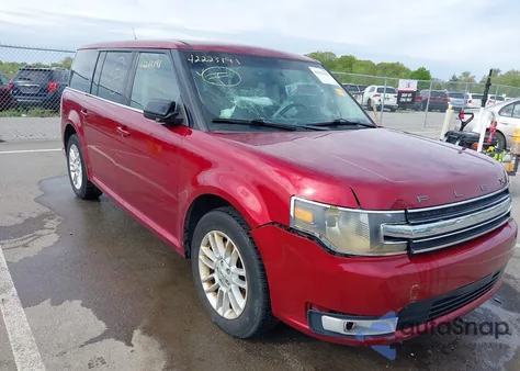 2014 Ford Flex Sel из США, поврежденный, VIN 2FMGK5C82EBD23183